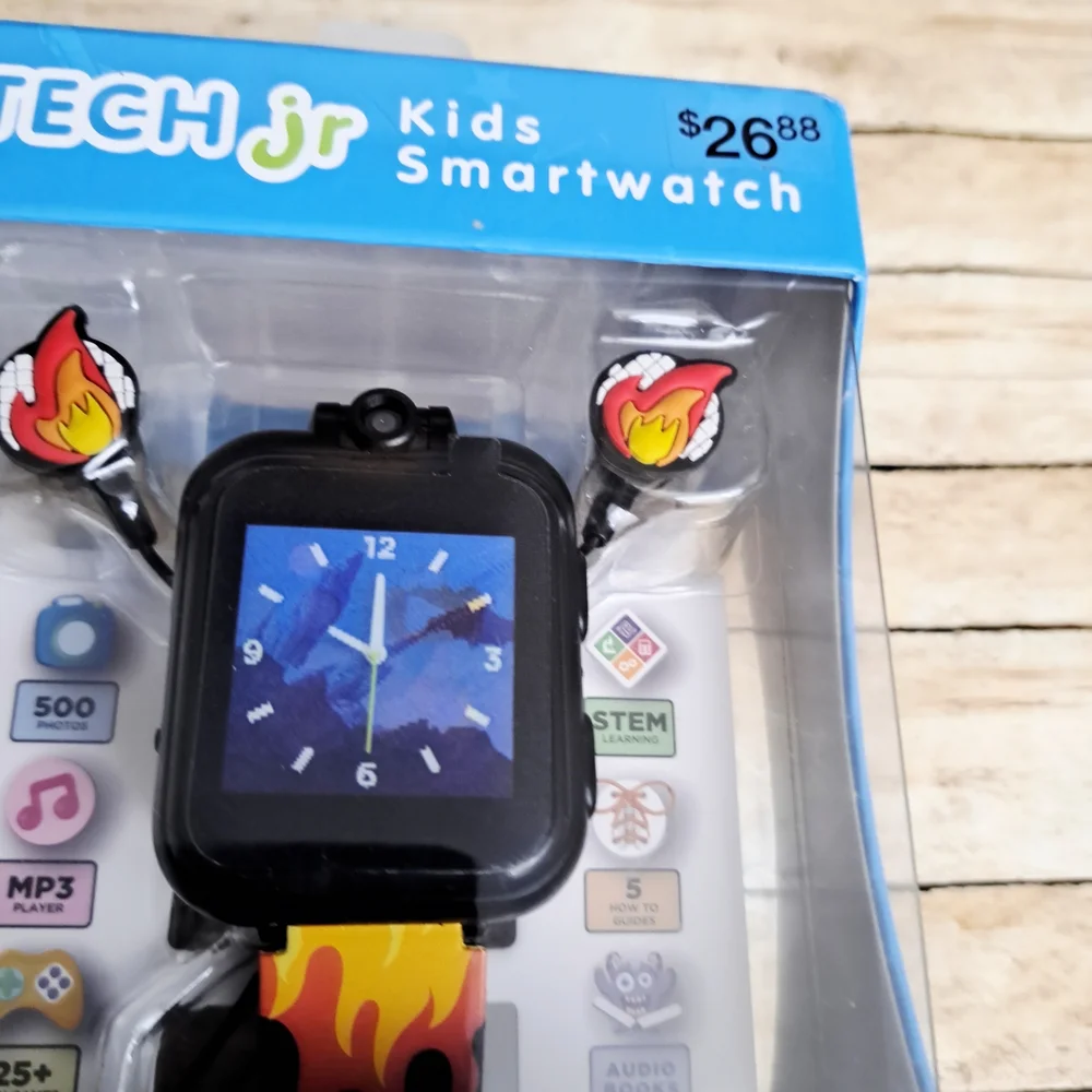 I Tech Jr. B Fire Kids Smartwatch - Black
